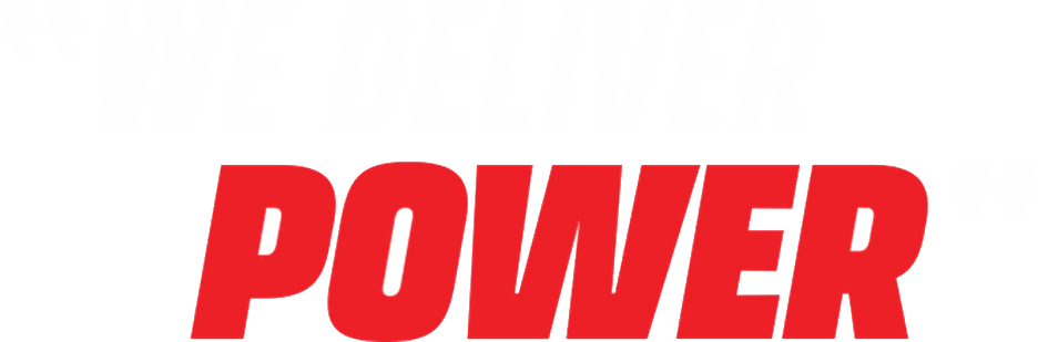 We Deliver Power